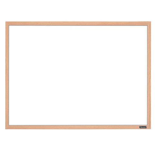 Quartet Whiteboard, 17" x 23" Dry Erase Board, White Board, Oak Finish Frame (35-380372Q)
