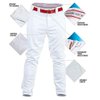 Rawlings PRO 150 Series Game/Practice Baseball Pant | Youth Medium | Piped - Grey/Navy | Relaxed Fit