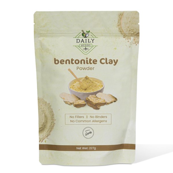 Daily Herbs Natural Bentonite Clay for Face Mask, Acne Treatment, Skin Brightening, Rejuvenating