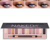 Fusang 12 Colors Naked Eyeshadow Palette,Natural Matte Nude Eyeshadow Palette Shimmer Highly Pigment Eye Shadow Pallete Set Long Lasting & Waterproof Smokey Smokey Glitter Eye Makeup with Brush （B）