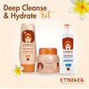 ETNIKER Deep-Cleansing Clarifying Shampoo | Afro-textured, Curly & Wavy hair | Remove Build-Up & Restore Shine | Free from Salt and Parabens | by L’mar | Size: 8.4 fl oz (250 mL)