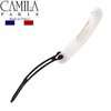 Camila Paris CP2822 French Hair Barrette Clip for Girls, Handmade, Nacar, Metal-Free Closure Strong Hold Grip Hair Clips for Women, No Slip and Durable Styling Girls Hair Accessories, Made in France