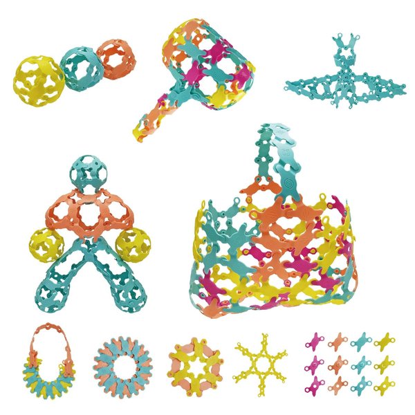 UTOPLIKEY STEM Construction Toys for 3 4 5 6 7 8+ Year Old Splicing Building Blocks Toy Educational Stacking Game for Preschool and Classroom Activities ﻿