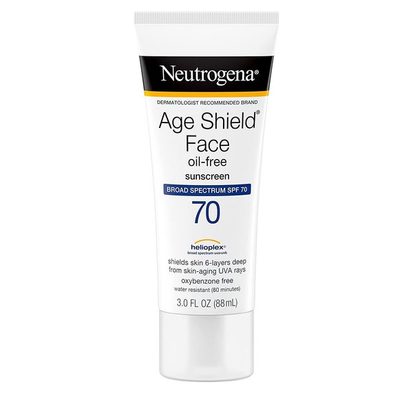 Foreskin Age Shield Face Oil-Free Sunscreen SPF 70, 3 fl. oz