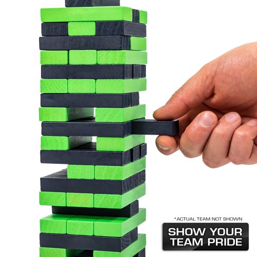 Wild Sports NFL Las Vegas Raiders Table Top Stackers 3" x 1" x .5", Team Color