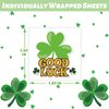 240 Pcs Shamrock Temporary Tattoos for kids, Safety Waterproof Bulk Tattoos Stickers, Children's Temporary Tattoo Toys, Best Choice for St. Patrick's Day Parade and Irish Party , 60 Different