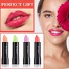 8 Pack Crystal Jelly Color Changing Lipstick Tinted Lip Balm Stain,Magic Lipstick Temperature Color Change Lip Gloss Long Lasting Waterproof Lip Moisturizer Lipstick Set