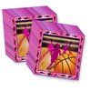 Pink Basketball Girl Birthday Party Supplies Set Plates Napkins Cups Tableware Kit for 16