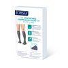 JOBST Activewear 30-40 mmHg Knee High Compression Socks, Medium, Cool White