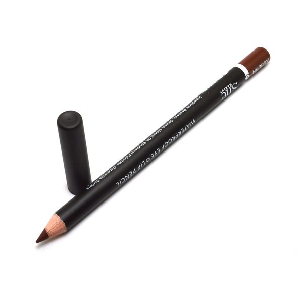 She Makeup 1 WP24 AUBURN WaterProof Eye & Lip Liner Pencil Eyeliner Lipliner 0.04 oz / 1.2g + Zipper Bag