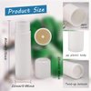 15 Pcs 0.5oz Lip Balm Tubes Empty DIY Lipstick Tubes Refillable 15g Lip Balm Containers Lip Gloss Tubes Deodorant Containers (white)
