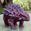 Gemini&Genius Dinosaur Toys Saichania Action Figure Ankylosaurus Dino Model-5.9 Inches Length Birthday Cake Topper, Role Play, Collection for Kid 3-12 Years Old