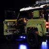 Light Kit Designed for Land Rover Defender Building Blocks Model - Led Light kit Compatible with Lego 42110 Toy Model (NOT Included The Model) (RC Version)