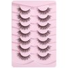 Natural Lashes Mink Natural Eyelashes False Eyelashes Natural Look False Lashes Wispy Eye Lashes Cat Eyelashes Fake Lashes KD02