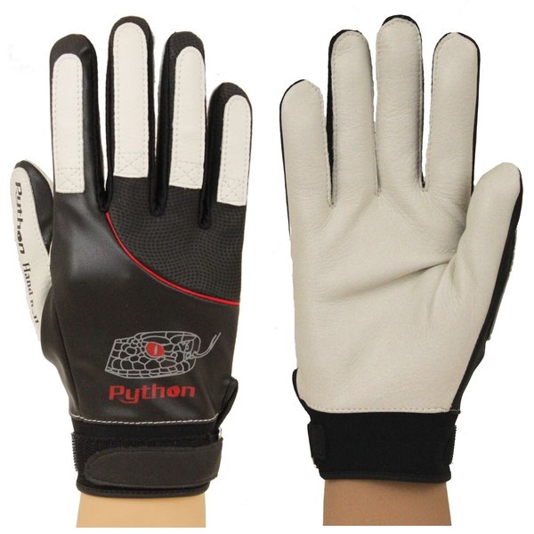 Python Deluxe Handball Glove (Pair) (Unpadded) (w/Strap) (Small)