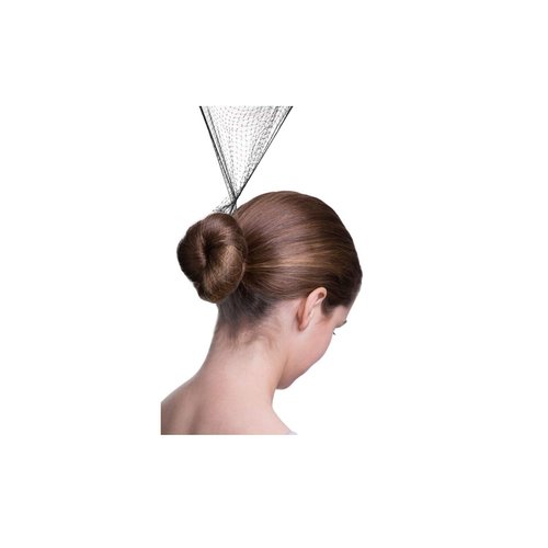 Bloch unisex-adult&#39;s standard Hair Nets-3 Pack, dark brown, one