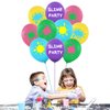 50PCS Slime Latex Balloons -Slime Themed Party Supplies Decorations Art Baby Shower Birthday Party Favors