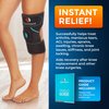 PhysioNatural Ice Pack for Knee Pain Relief, Reusable Gel Ice Wrap for Leg Injuries, Swelling, Knee Replacement Surgery, Cold Compress Therapy for Arthritis, Meniscus Tear and ACL