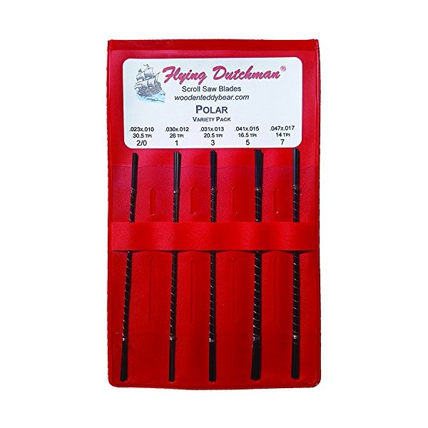 Flying Dutchman Polar Five Dozen Scroll Saw Blade Variety Pack