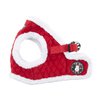 Puppia Blitzen Vest Dog Harness Step-in Warm Winter Christmas Holiday Harness for Small and Medium Dog, Red, Small