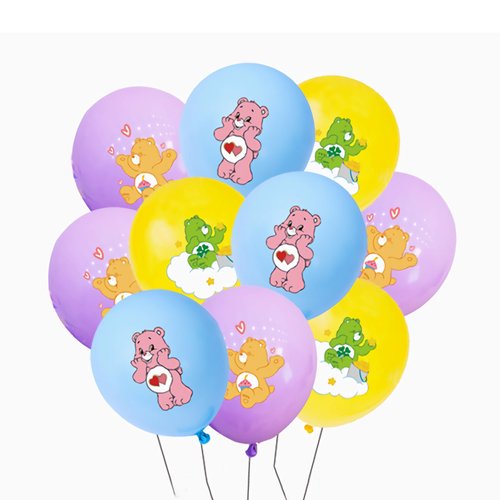 18Pcs cute Bear Balloon Party Decorations 3 Styles Colorful cute bear Themed Latex Balloons Bunch for Boys Girls Birthday cute Bear Party Supplies Party Favor