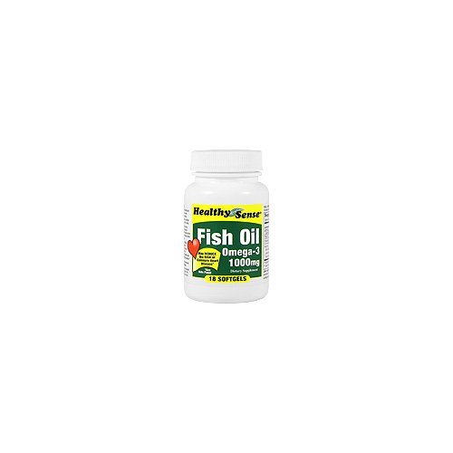 Ddi Fish Oil Omega 3 1000 mg 18 Softgels, 1.6 Ounce