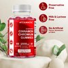 Vitamatic Sugar-Free Chromium Gummies with Ceylon Cinnamon – 2000 mg Equivalent Per Serving (from Extract 83 mg) – Non-GMO, Gluten-Free – 60 Vegan Gummies – 2 Pack