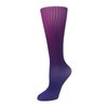 Cutieful 'Knee High Compression Socks 8-15 mmHg' Footwear (Purple Ombre, Shoe Size: 5-11)