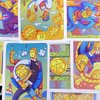 Atesswy The Art of Adventure Tarot Deck - A Whimsical and Vibrant 78-Card Deck with Guidebook, Standard Size: 4.75" x 2.75" (120mm x 70mm)