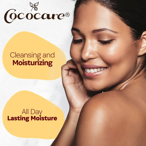 Cococare Cocoa Butter Complexion Bar Soap 4 Ounce - Gentle Cleansing & Hydrating Bar Soap