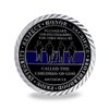 US Police Officers Challenge Coin Thin Blue Line Law Enforcement Commemorative Coins