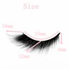 Cat Eye Lashes, 5 Pairs Mikiwi 100% Real Mink Cat Eye Look False Eyelashes, 5 Pack 1 Styles, Winged Out Cateye Mink Eyelashes, Fox Eye Effect Natural Look Mink Lashes Strip Multipack 16mm