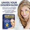 Stylia Under Eye Patches for Puffy Eyes and Dark Circles (20 Pairs), 24k Gold Eye Mask, Face Eye Mask Skincare, Eye Care for Wrinkles and Puffiness, Collagen Under Eye Masks, Moisturizing Eye Gel Pads