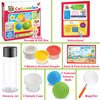 Cocomelon Kids Sensory Science Kit - 5 Experiments - Scented Dough, Textured Balls and Magnifier.