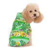 Dogo Tropical Island Dog Shirt - Green - Small