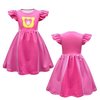 SHELOVESIT Girls Superhero Cosplay Costume Kitties Dress Movie Character Cat Dress Up Outfits - 110cm/4T-5T - Rose