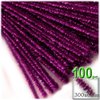 The Crafts Outlet Chenille Sparkly Stems, Pipe Cleaner, 12-in (30-cm), 100-pc, Copper