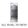 Face Mask by Olay, Clay Charcoal Facial Mask Stick, Pore Detox Black Charcoal, Spa and Beauty Gift for Women 1.7 Oz