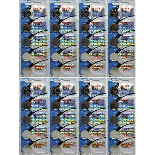 40 Authentic Maxell 1616 3V Lithium Batteries