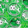 Soccer Party Supplies for 20 Guests, Disposable Tableware Set includes Soccer Paper Plates, Tablecloth, Napkins and Forks for Boys Sports Theme Birthday Party Baby Shower Party Decorations
