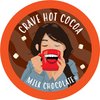 Crave Beverages Hot Chocolate Pods Variety Pack, Compatible with 2.0 K-Cup Brewers, Assorted Variety Pack 40 Count