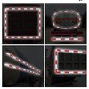 SWRT DOT-C2 Reflective Tape 2 Inch x 30 Feet Red White Reflective Tape Outdoor Waterproof Conspicuity Strong Adhesive Reflector Tape Warning Safety Reflective Tape for Vehicles Trailers Boats Signs