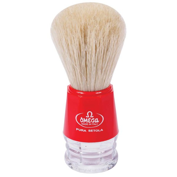 Omega S-Brush Synthetic Shaving Brush Blue 10018
