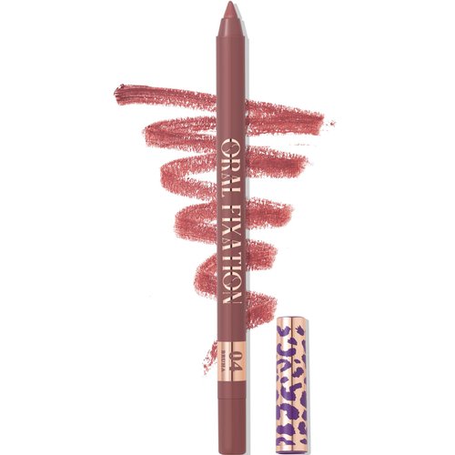 SELESTIA BEAUTY Lip Liner Oral Fixation - Long-lasting & Waterproof Lip Pencil Liner for Precision Application with Sharpenable Tip (BRUHA)