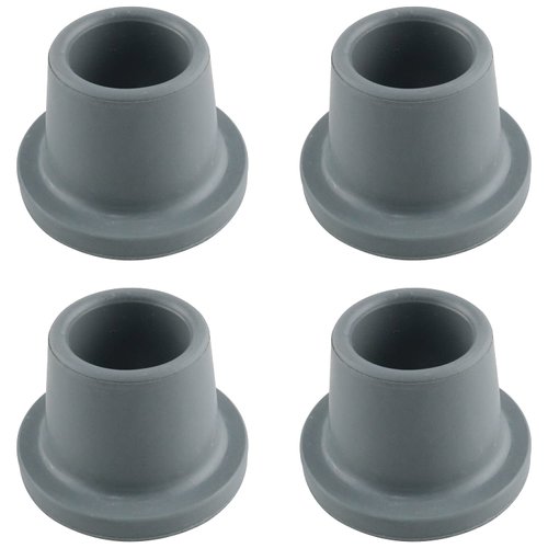 WHYHKJ 4pcs Replacement Feet for Shower Chair Bath Seat 1-1/8" I.D Non-skid Shower Bench and Tub Transfer Benches Rubber Suction Cup Feet, Grey