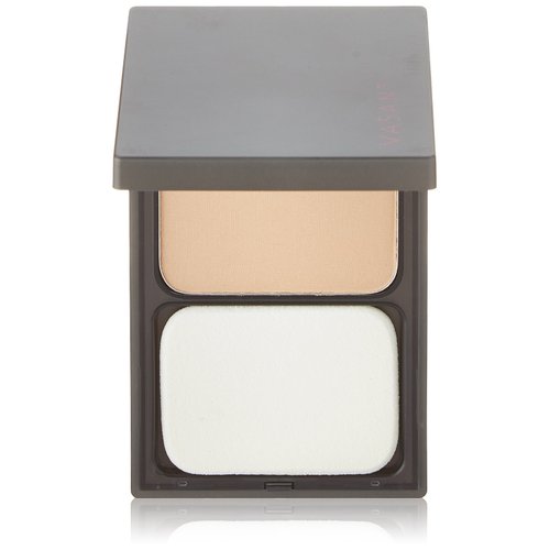 Face Base Oil-Free Powder Foundation with Mineral Pigments by VASANTI - Loose Finishing Powder - Paraben-Free, Never Tested on Animals - Get Glowing Skin Now! (V2 - Warm Light to Medium)