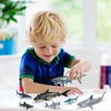 15 Pcs Shark Toys Plastic Assorted Ocean Animal Shark Figurine Realistic Shark Bath Toys Sea Creature Toys Shark Figures Marine Animal Figurines for Kids Birthday Party Favor Cake Topper Cognitive Toy