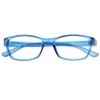 BUNNY EYEZ Readers - MINNIE - Reading Glasses with a Tiltable & Flippable Frame - Chic & Modern Design - Diopter Strength of +1.50 to +3.00 - Blue, 1.00