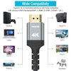 Highwings 4K HDMI Cable 20FT, 4K HDR High Speed 18Gbps Braided Nylon HDMI to HDMI Cord, HDCP 2.2,ARC,Video 4K UHD 2160p,HD 1080p,3D-for Laptop,Game Monitor,PS3,PS4,Blu-ray,Netflix Projector ect