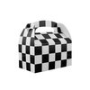 Adorox Set of 12 Checkered Racing Treat Boxes Race Car Theme Party Favors
